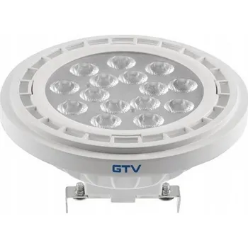 Žárovka LED žárovka AR111 G53 12,5W teplá bílá 40st bílá GTV