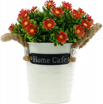 umělá květina UMĚLÉ KVĚTY V KVĚTINÁČI 16 cm RŮZNÉ
