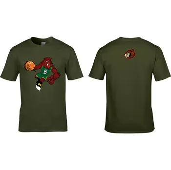 Pánské tričko Tričko Basketball Bear Druh: Dětské, Barva: Khaki, Velikost: 122-S