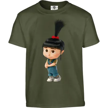 Pánské tričko Tričko Agnes Druh: Dětské, Barva: Khaki, Velikost: 122-S