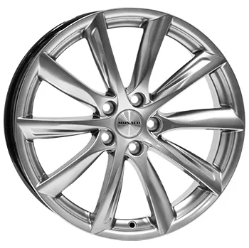 Disk Alu kola MONACO WHEELS GP6, 19x8.5 5x114.3 ET40, titanová metalíza (zátěžová)