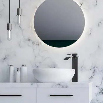 Vodovodní baterie Stojánková umyvadlová baterie Yoka Home Niagara černá