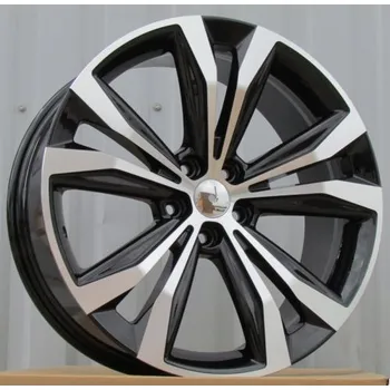 Alu kolo Alu kola Racing Line B1437, 20x8 5x114.3 ET30, černá + leštění (zátěžová)