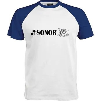 Pánské tričko Tričko Sonor drums Druh: Pánské, Barva: Royal | Bílá, Velikost: S