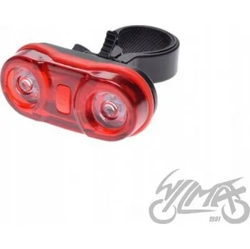 Cyklosvítilna ZADNÍ SVĚTLO NA KOLO 2 x 0,5 WATT LED