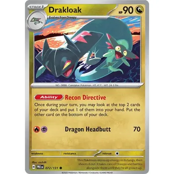 Sběratelská karetní hra Drakloak 072/131 - Prismatic Evolutions Typ karty: Non-Holo