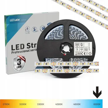 LED páska LED pásek PRO 300 5630 SMD 12W 3000K 12V teplá bílá