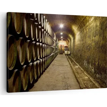 Obraz Obraz na plátně do obývacího pokoje ložnice 70x50 vinárna foto obrazy na zeď