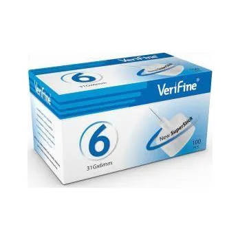 Zdravotnický materiál Jehly VeryFine 6 pro všechna inz. Pera 31G - 0,25 x 6 mm
