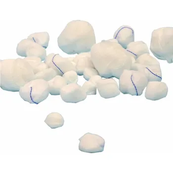 Tampon stáčený nesterilní 17nit., 4vr, 50cmx50cm, okrouhlý s RTG nití