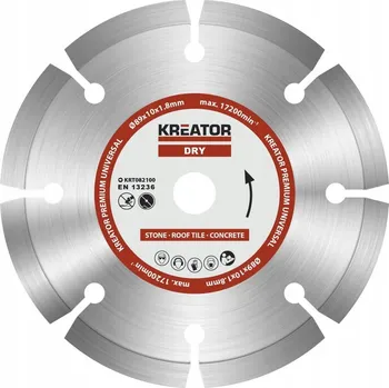 Řezný kotouč Diamantový kotouč Kreator 10x89 mm
