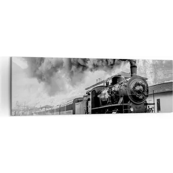 Obraz Velký obraz do obýváku 160x50 moderní fotoobraz na plátně obrazy s motivem koleje