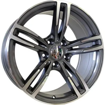 Alu kolo Alu kola Racing Line BK855, 17x8 5x120 ET34, šedivá + leštění