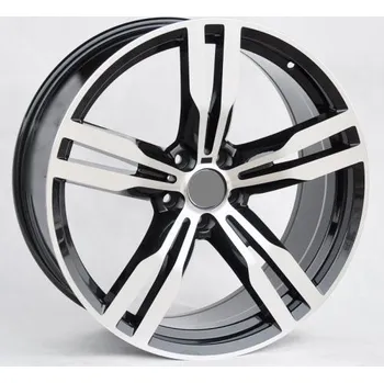 Alu kolo Alu kola Racing Line B5327, 19x8.5 5x112 ET25, černá + leštění
