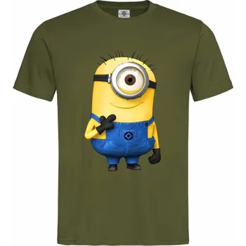 Pánské tričko Tričko Stuart | Mimoni Druh: Dětské, Barva: Khaki, Velikost: 110-XS