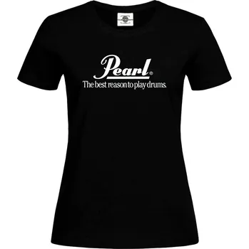 Dámské tričko Tričko Pearl Druh: Dámské, Barva: Černá, Velikost: XS