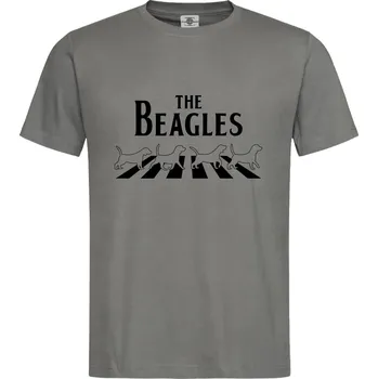 Pánské tričko Tričko The Beagles Druh: Pánské, Barva: Břidlice, Velikost: XL