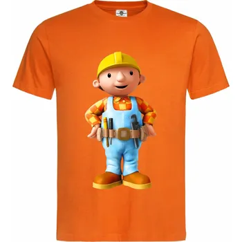 Pánské tričko Tričko Bořek stavitel Druh: Pánské, Barva: Oranžová, Velikost: S