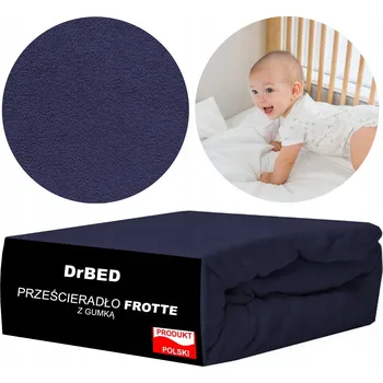 Prostěradlo Prostěradlo do postýlky 60x120, froté, tělově modrá Polské