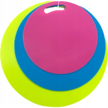 Kuchyňské prkénko SADA PRKÉNEK NA KRÁJENÍ - KULATÉ, 3 KUSY