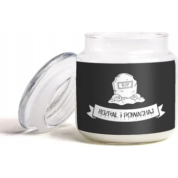 Svíčka Parafínová vonná svíčka Bavlna Prezentonauci 1 ks