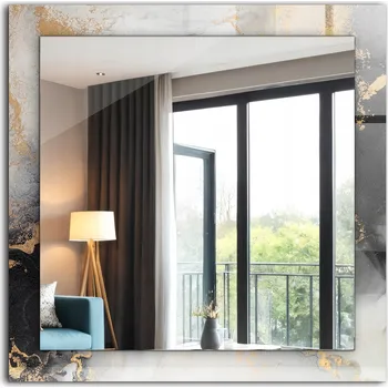 Zrcadlo Nástěnné Zrcadlo Tulup čtverec 600 x 600 mm