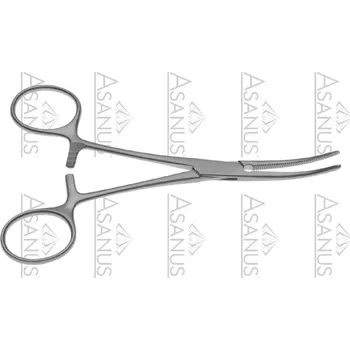 Pean zahnutý, délka 140 mm