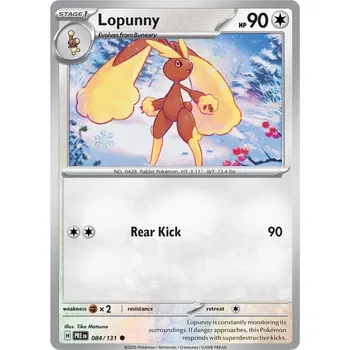 Sběratelská karetní hra Lopunny 084/131 - Prismatic Evolutions Typ karty: Non-Holo