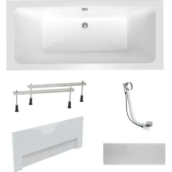 Vana Obdélníková vana Laguna Nora Plus 170x75 cm akrylát levá i pravá SIKONO1700ANP