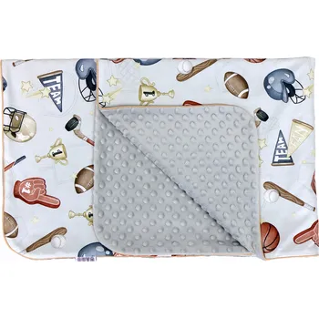 Dětská deka Lehká deka Minky 100 x 135 cm Go Team