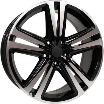 Disk Alu kola Arceo DY538, 18x7.5 5x112 ET45, černá + leštění