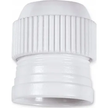 Pouzdro na mobilní telefon Adaptér pro spojení sáčku s tryskami EkoForemki 5,8x3,7 cm bílý