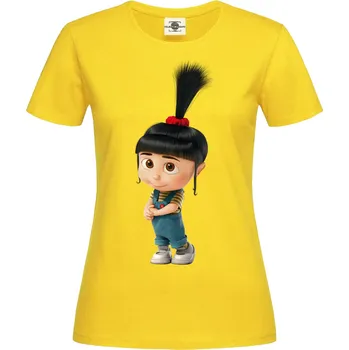 Dámské tričko Tričko Agnes Druh: Dámské, Barva: Žlutá, Velikost: XL