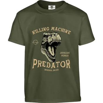 Pánské oblečení Tričko Killing Machine Druh: Dětské, Barva: Khaki, Velikost: 146-L