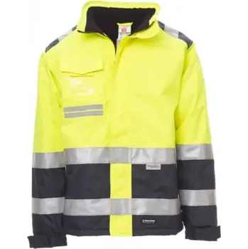 pracovní bunda Bunda zimní reflexní PayPer HISPEED oranžová/modrá M