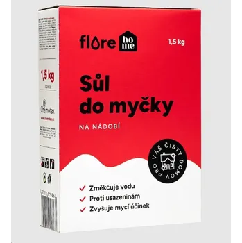 Přípravek do myčky FLORE sůl do myčky 1,5 kg