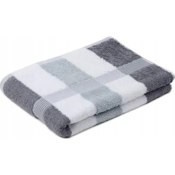 Ručník Ručník New York Streifen, 70x140 cm, barva: antracit
