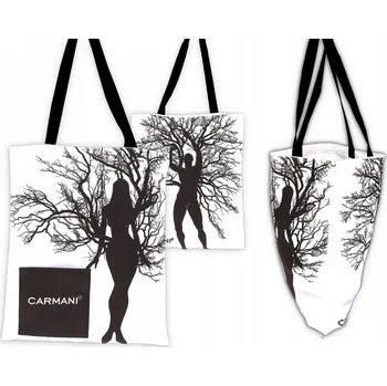 Nákupní taška Carmani, vícebarevná, bavlna