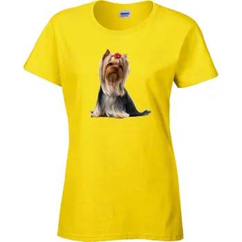 Dámské tričko Tričko Yorkshire Druh: Dámské, Barva: Žlutá, Velikost: S