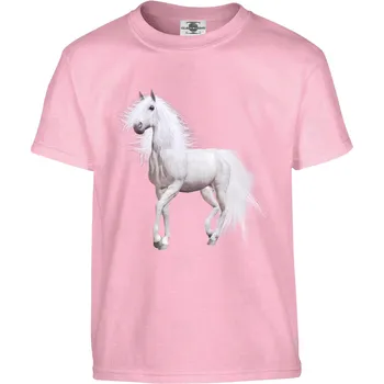 Pánské oblečení Tričko Bílý kůň Druh: Dětské, Barva: Růžová, Velikost: 122-S