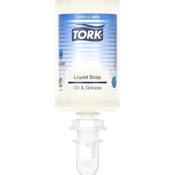 Mýdlo TORK 424401 – Průmyslové tekuté mýdlo bez parfemace S4, 6 x 1000 ml - Karton