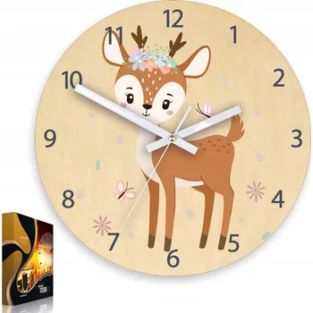 Hodiny Nástěnné hodiny ModernClock bílé 30 cm