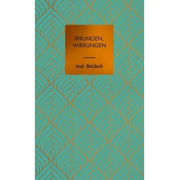 Irrungen, Wirrungen - Notizbuch - Insel Verlag