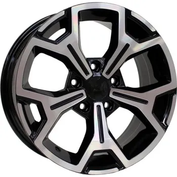 Alu kolo Alu kola Arceo DY356, 16x7 5x114.3 ET40, černá + leštění