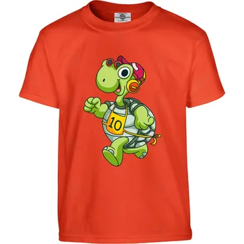Chlapecké tričko Tričko Rychlý jako želva Druh: Dětské, Barva: Oranžová, Velikost: 146-L