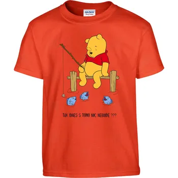 Pánské tričko Tričko Tak dnes s toho nic nebude??? Druh: Dětské, Barva: Oranžová, Velikost: 122-S