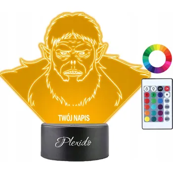 Lampička Noční lampa Plexido vícebarevná