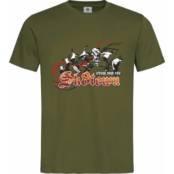 Pánské oblečení Tričko Sk8town Druh: Pánské, Barva: Khaki, Velikost: XL