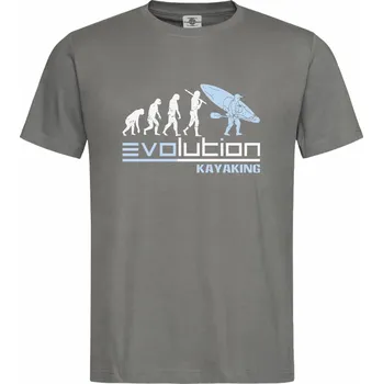 Pánské tričko Tričko Evolution Kayaking Druh: Pánské, Barva: Břidlice, Velikost: M
