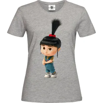 Dámské tričko Tričko Agnes Druh: Dámské, Barva: Šedá, Velikost: S